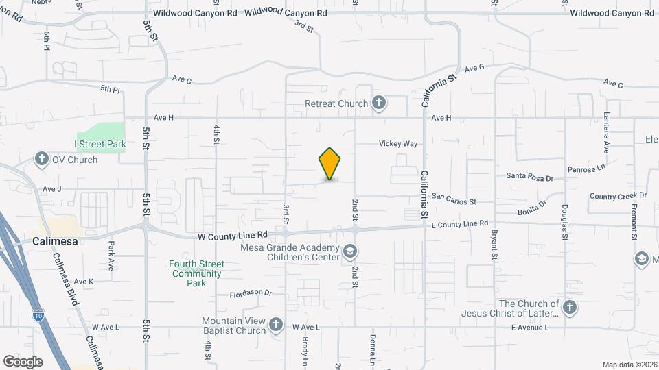 34825 Tara Ln Map and Location Details