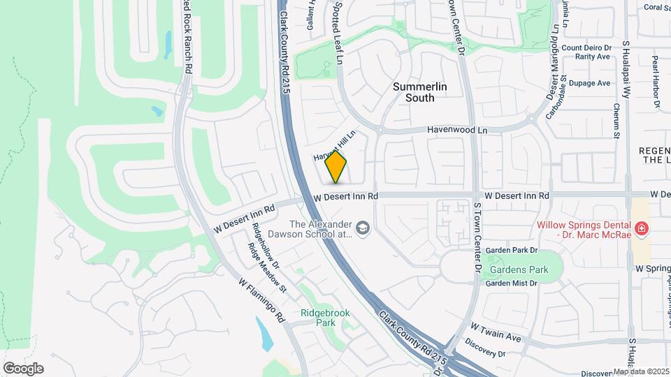 10991 Pumpkin Ridge Ave Mapa y Detalles de la Ubicación