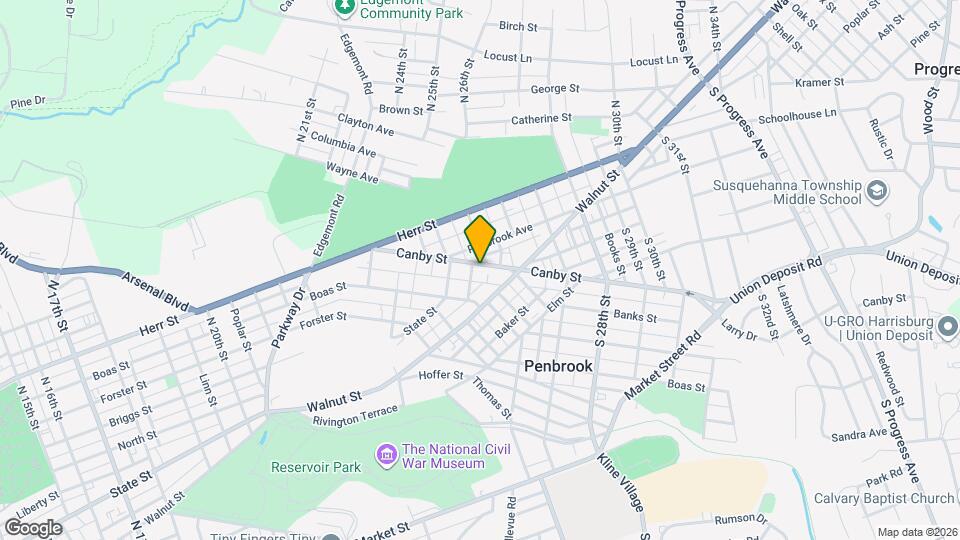 2443 Canby St Mapa y Detalles de la Ubicación