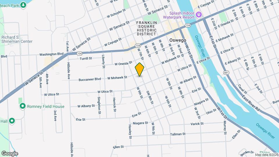 192 W 8th St Mapa y Detalles de la Ubicación