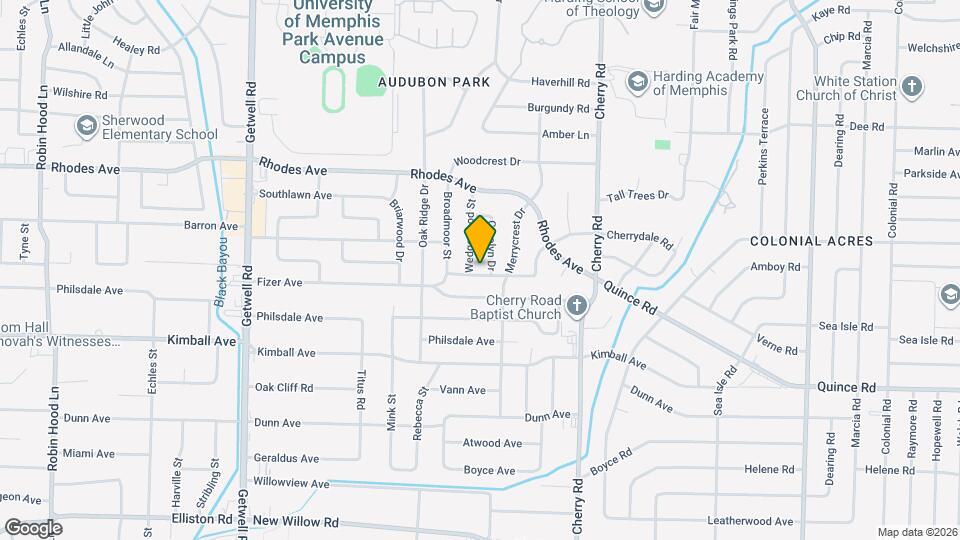 4230 Cherrydale Rd Map and Location Details