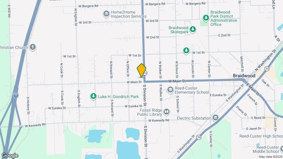 516 W Main St, Unit 516 Map and Location Details