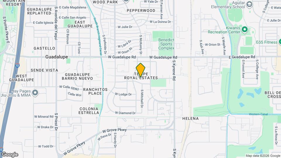 709 W Vaughn St Map and Location Details