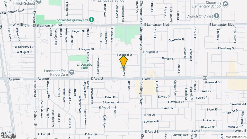 44445 Hanstead Ave Map and Location Details