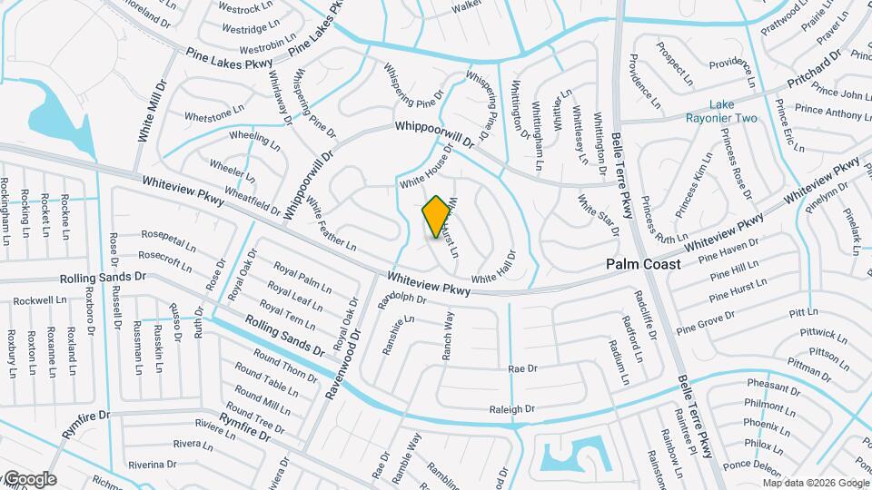 100 White Hall Dr Map and Location Details