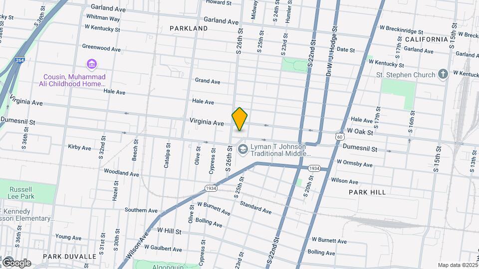 2511 Dumesnil St Map and Location Details