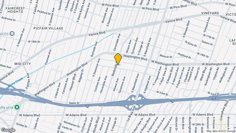 5147 W 21st St Map and Location Details