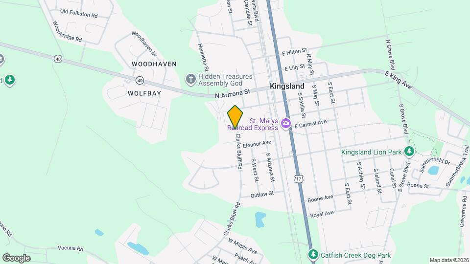 216 Clarks Bluff Rd Map and Location Details