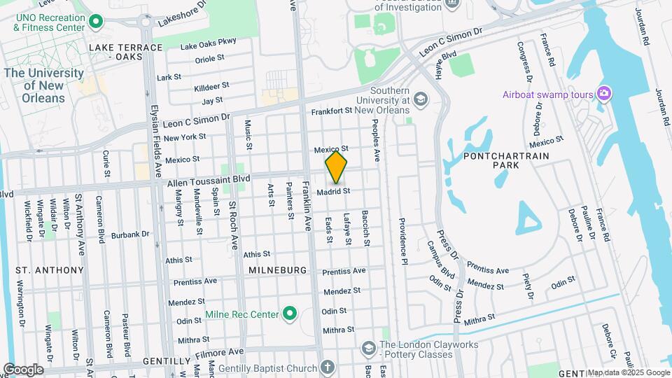 2661 Madrid St, Unit Studio apartment Map and Location Details