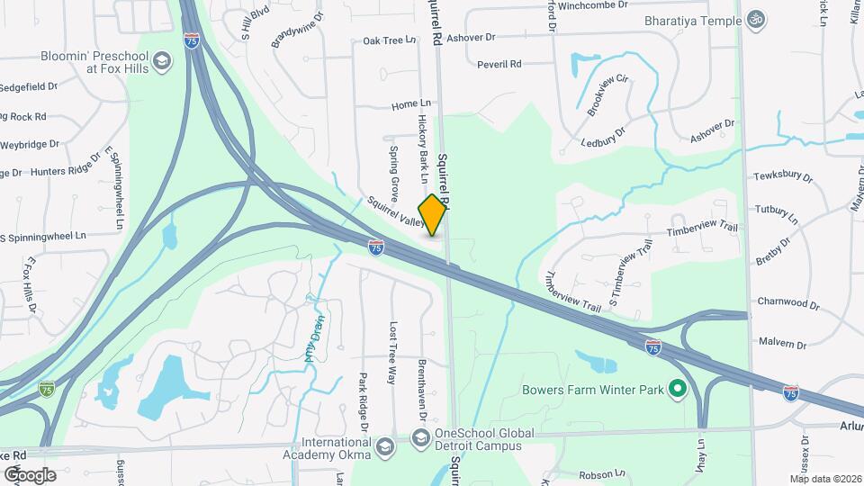 1050 Oakwood Dr Map and Location Details