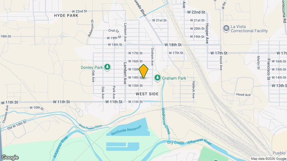 2020 W 14th St Map and Location Details