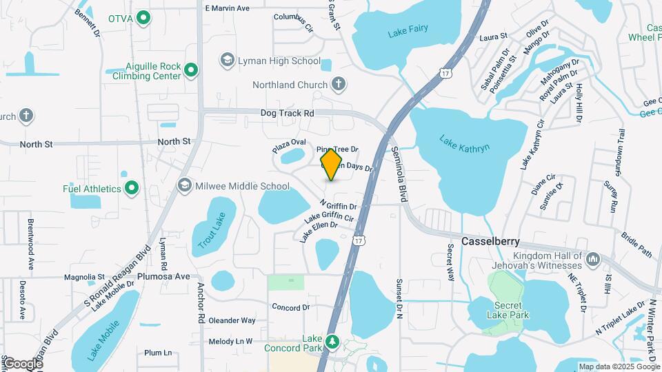 445 Lakeside Pl Map and Location Details