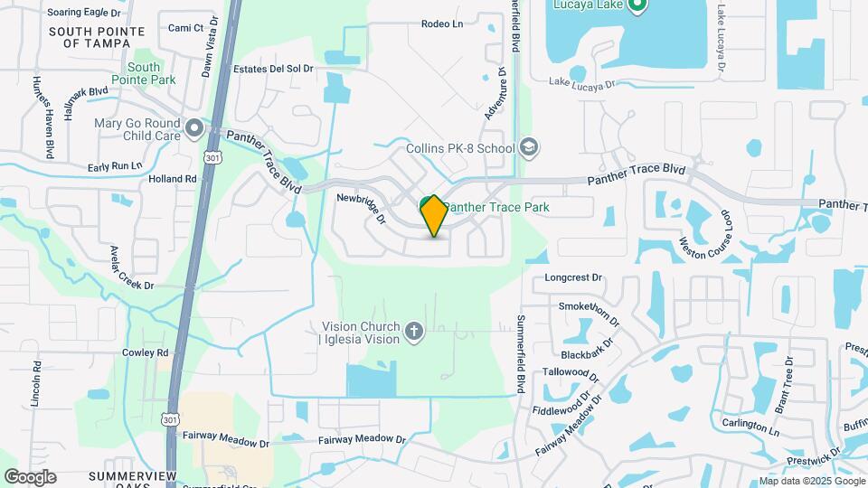 11117 Newbridge Dr Map and Location Details