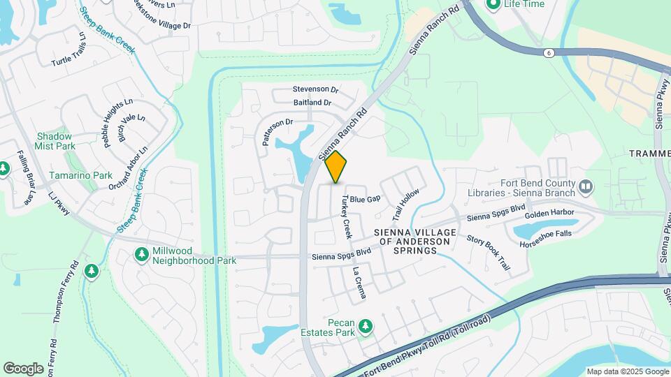 6034 Preserve Ln Map and Location Details