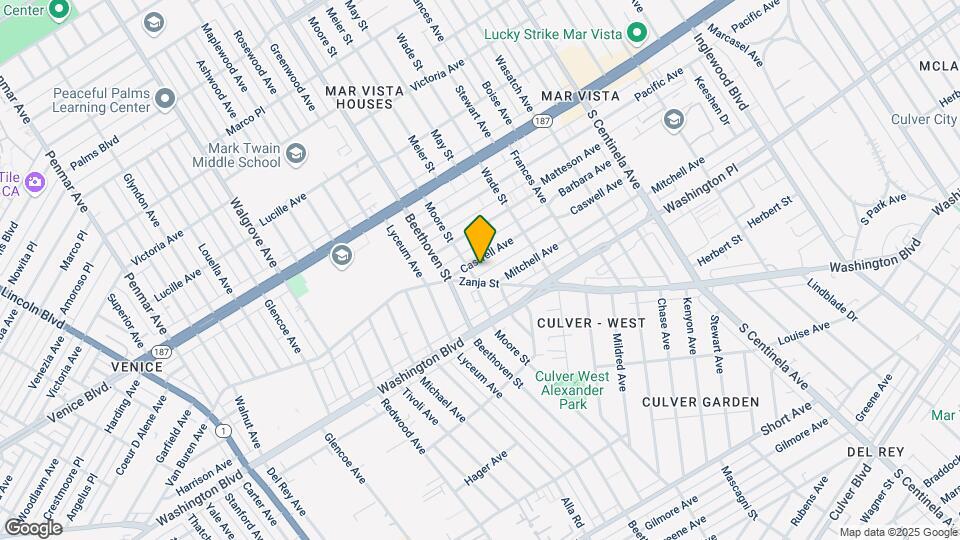 12770 Caswell Avenue Map and Location Details