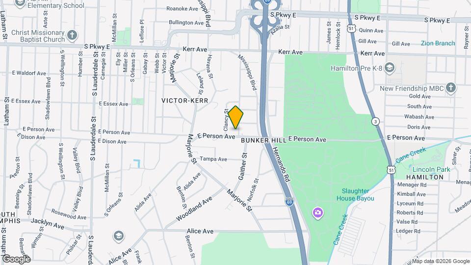 1669 Gaither St Map and Location Details