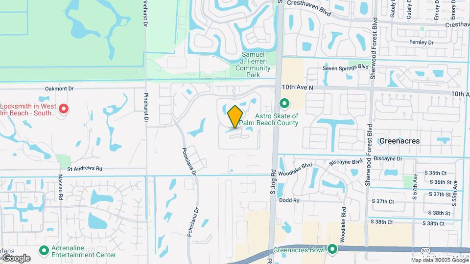 3303 Lucerne Park Dr Map and Location Details