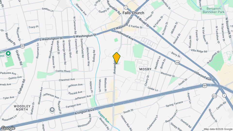 2843 Annandale Rd Mapa y Detalles de la Ubicación