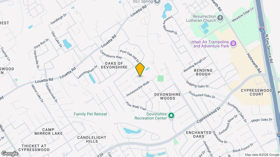 2606 Liguria Ln Map and Location Details