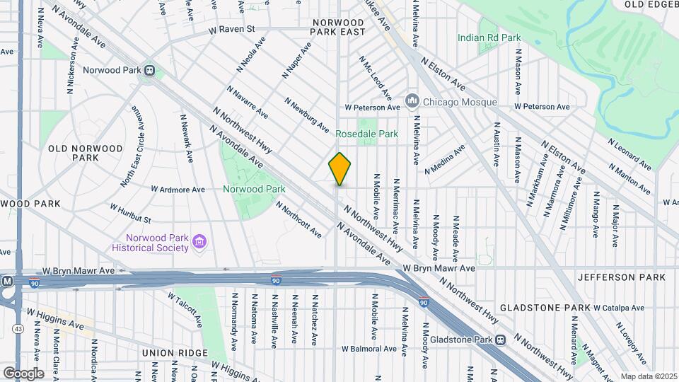 5759 N Nagle Ave, Unit 1 Map and Location Details