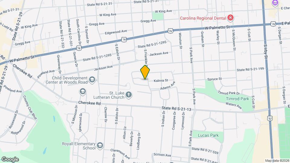 1104 Kenwood Ave Map and Location Details