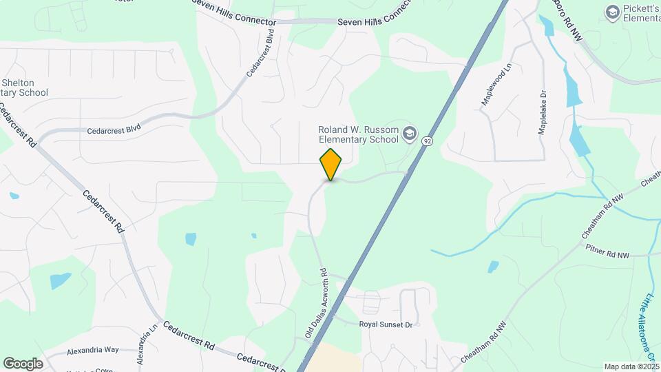 774 Old Dallas Acworth Rd Map and Location Details