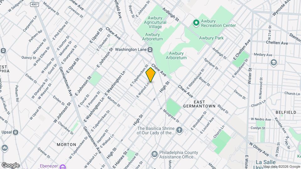 468 E Walnut Ln Mapa y Detalles de la Ubicación