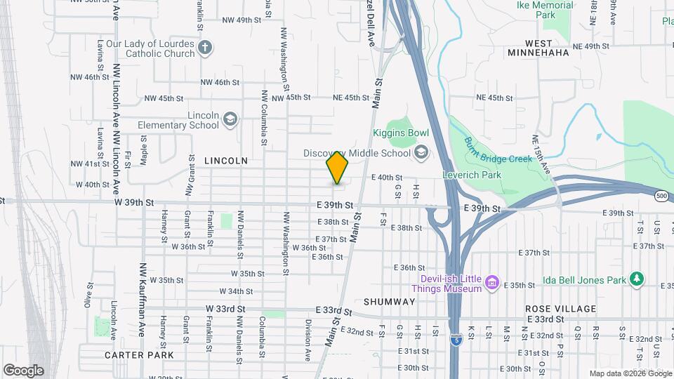 3919 Creston Ave, Unit 3 Map and Location Details