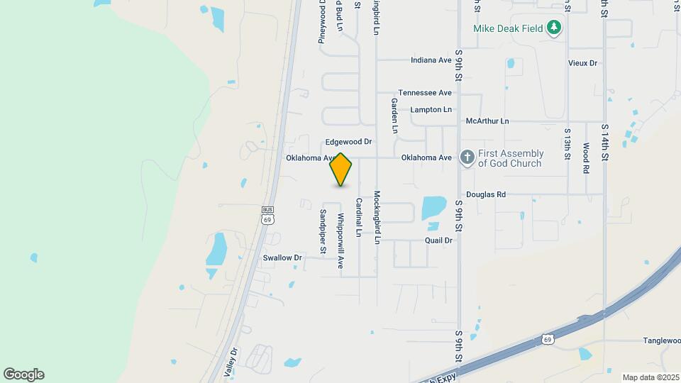 1814 Nightingale Cir Map and Location Details