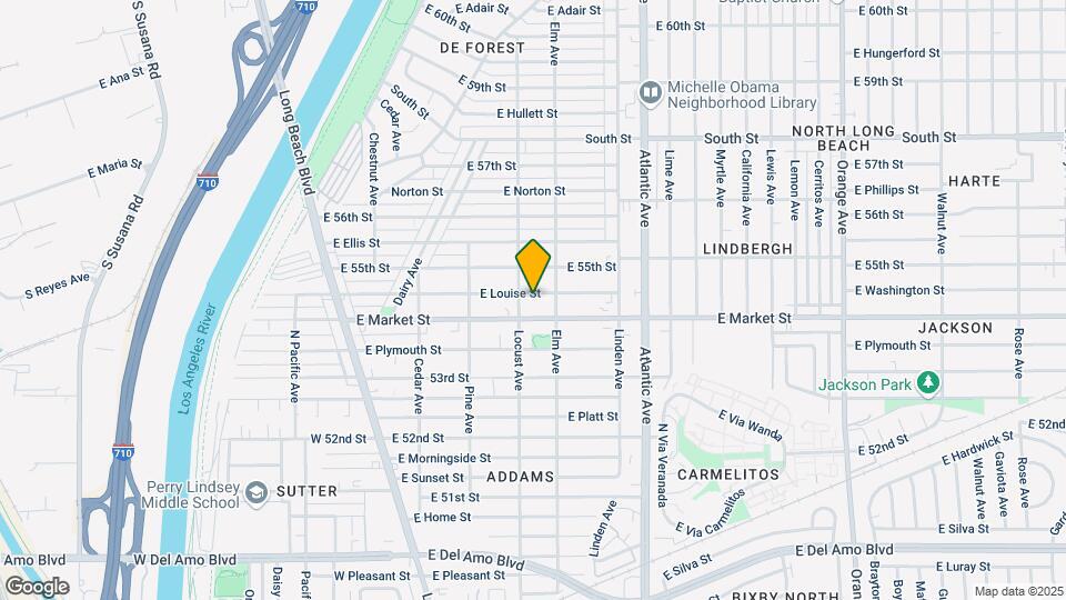 318 E Louise St Map and Location Details