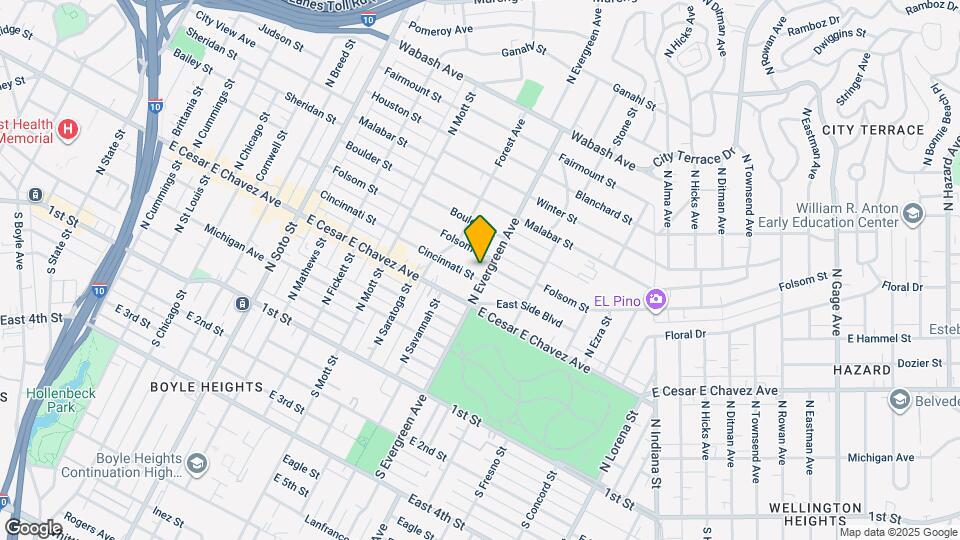 2855 1/2 Cincinnati St Map and Location Details