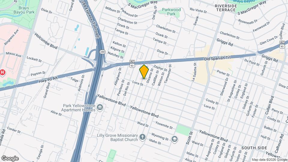 6649 Lozier St Map and Location Details