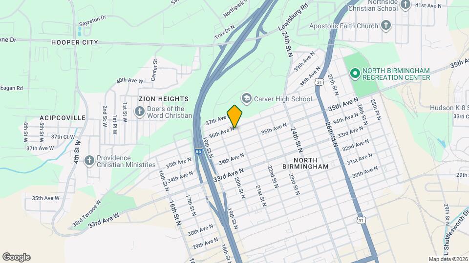 2027 36th Ave N Map and Location Details