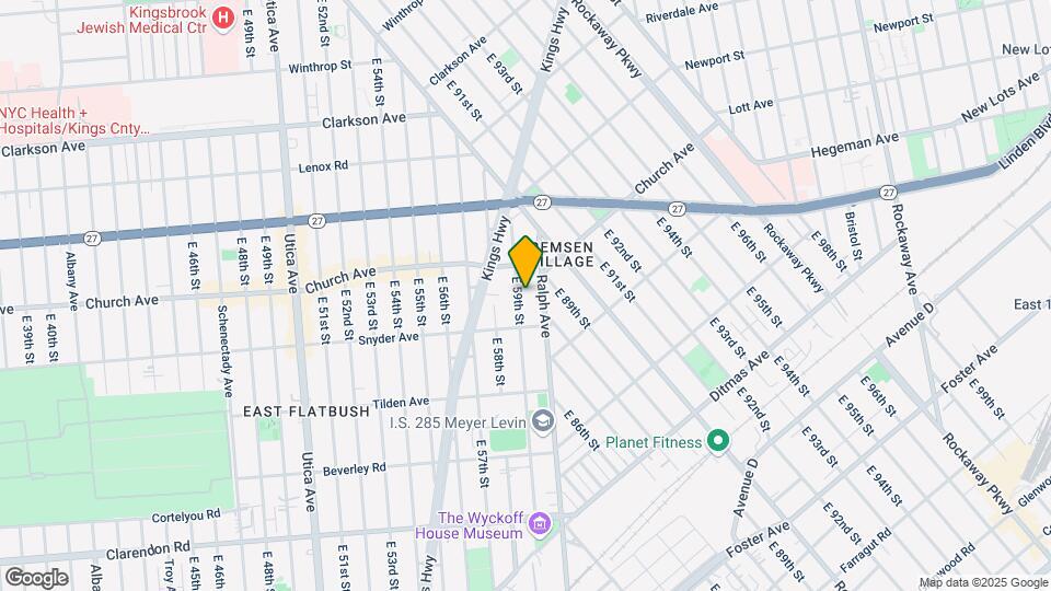 107 E 59th St Map and Location Details