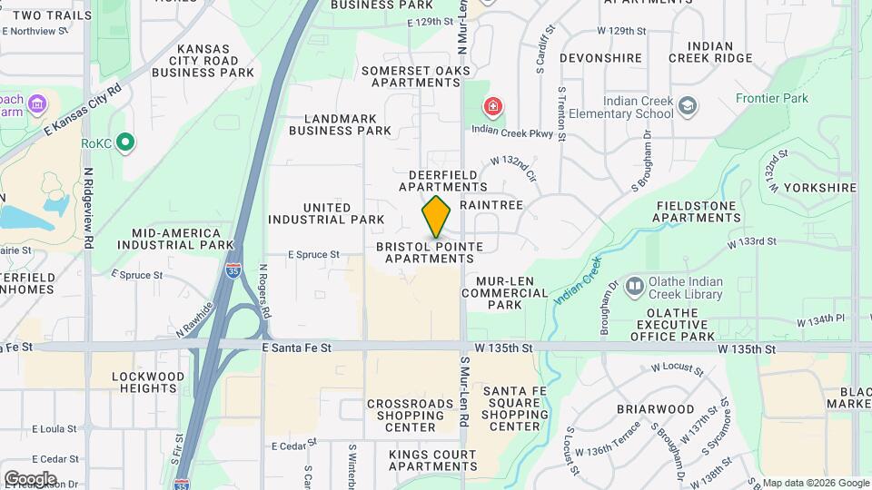 Bristol Pointe Apartment Homes Mapa y Detalles de la Ubicación