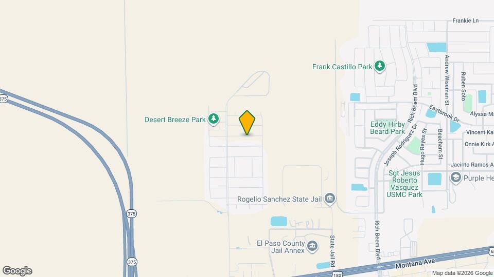 12360 Desert Wolf Ave Map and Location Details