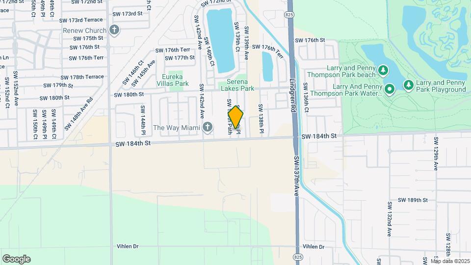 18348 SW 139th Pl Map and Location Details