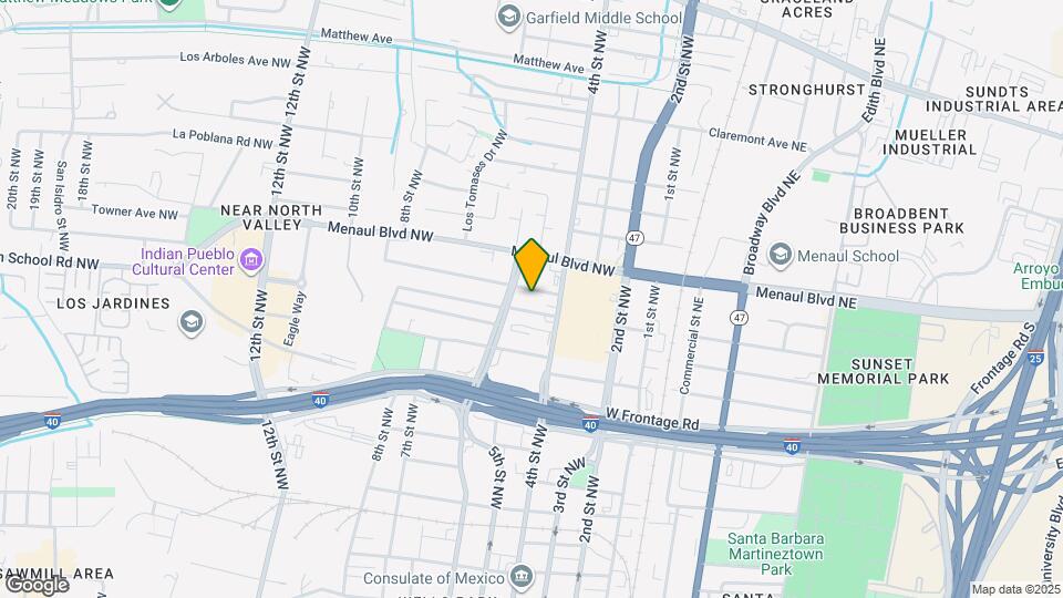 422 Towner Ave NW Mapa y Detalles de la Ubicación