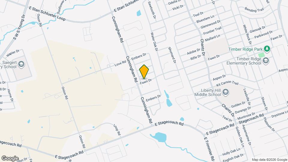 4103 Fawn Dr Map and Location Details