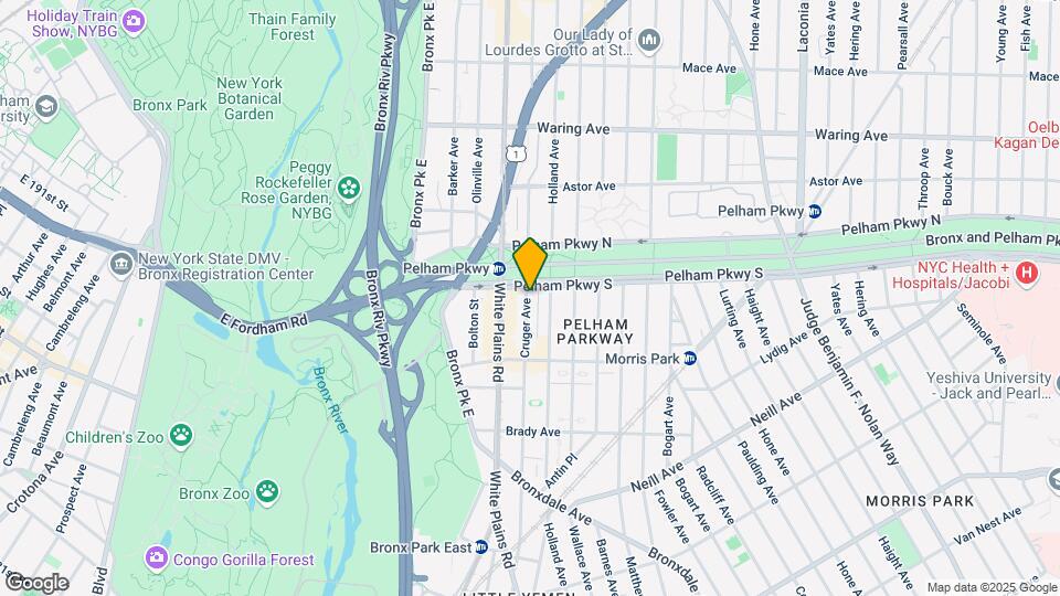 2198 Cruger Ave Mapa y Detalles de la Ubicación