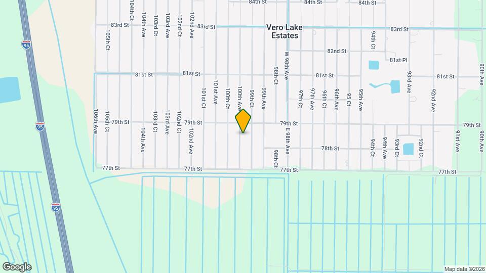 7846 100th Ave Map and Location Details