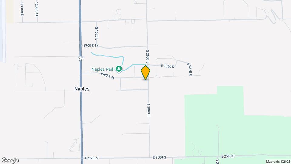 1944 S 2000 E Map and Location Details