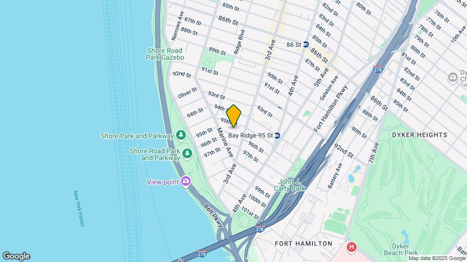 237 96th St Mapa y Detalles de la Ubicación