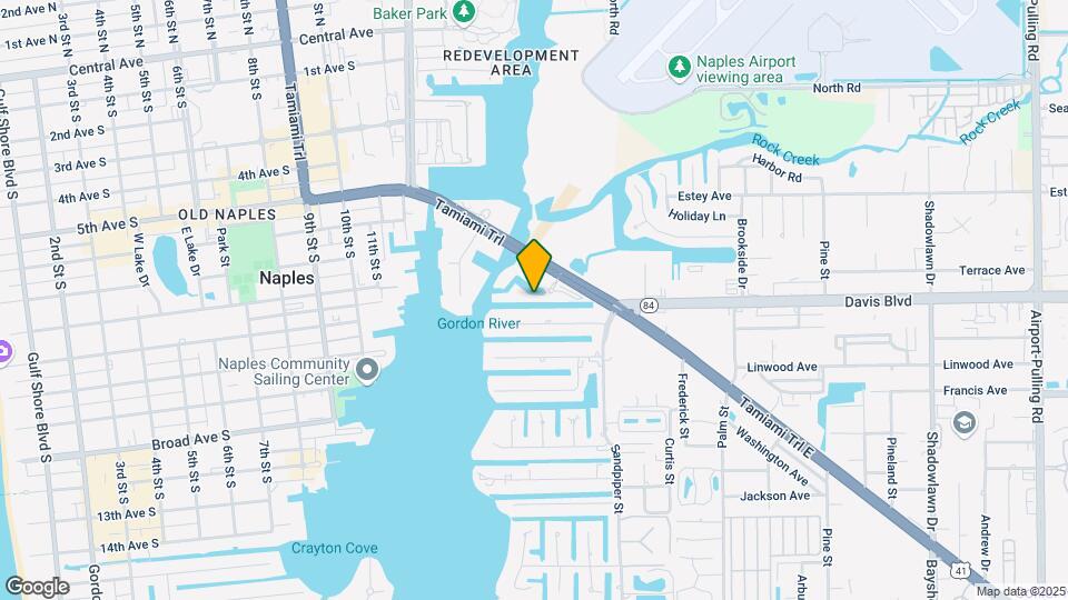 The Residences at Naples Bay Resort Map and Location Details