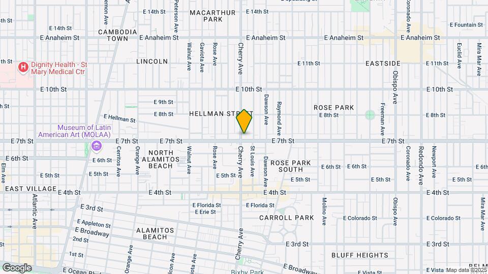2009-2013 E 7th St Mapa y Detalles de la Ubicación