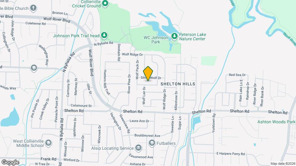 348 Wolf Run Rd Map and Location Details