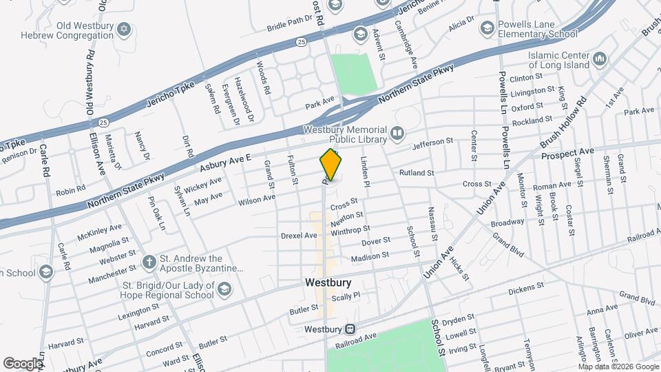 320 Post Ave Map and Location Details