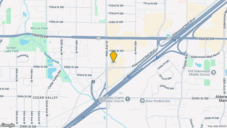 Koz on Alderwood Mall Blvd Map and Location Details