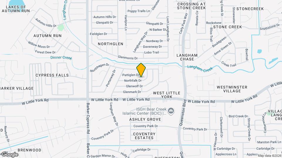 17514 Northfalk Dr Map and Location Details