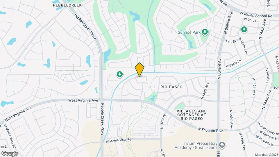 15235 W Windward Ave Map and Location Details